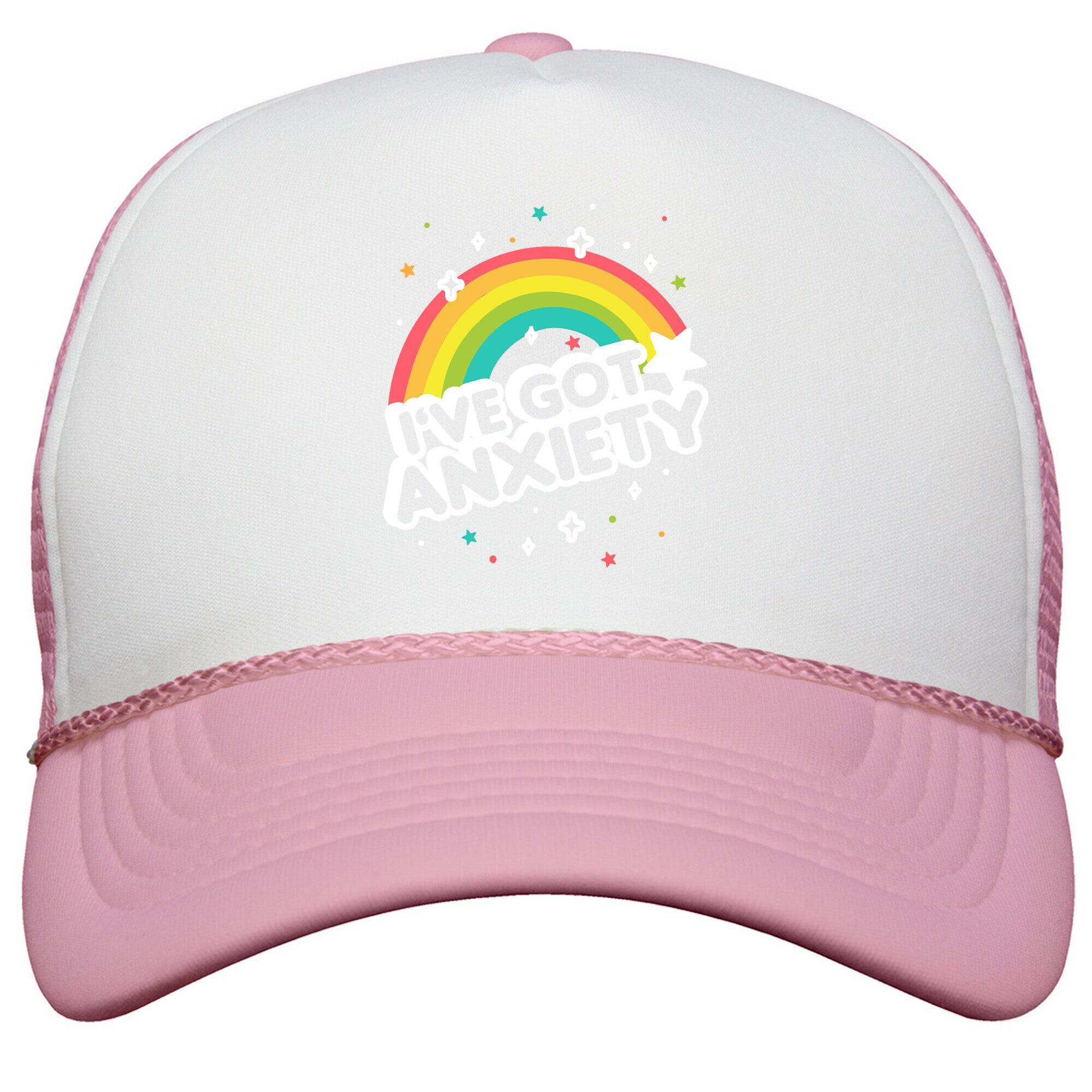 Ive Got Anxiety Rainbow Snapback Trucker Hat
